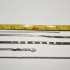 Image 6 : Assortment of Sterling Silver Necklaces, Various Styles and Lengths, See Photos, TW: 66.0g