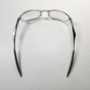 Image 5 : Vintage Oakley Big Sq Wire Titanium Eyeglasses Clear Lenses Chrome 05-760 w/ Box, Case, Papers