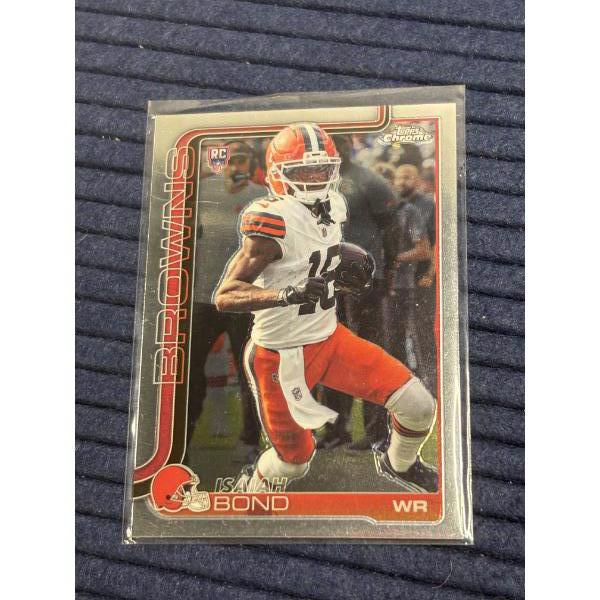Rookie Card - Isaiah Bond - Cleveland Browns - Topps Chrome - Wide Receiver - 2025 Topps