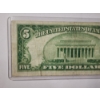 Image 5 : Series of 1928A ~ United States Federal Reserve $5 Bank of New York Redeemable in Gold Note ~ Hard T