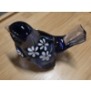 Image 3 : Gorgeous Vintage Hand Painted Fenton Glass Purple Song Bird