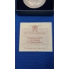 Image 4 : 2005 Commemorative Art Sterling Silver Medal Of Basilica Di San Paolo From The Vatican Museums 