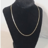 Image 1 : 14K Gold Braided Chain 17.5" Necklace - Weight: 2.7g