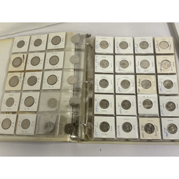 Binder of Quarters - Various Years and States - FV $42.25