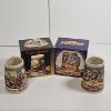 Image 1 : Vintage Collection of Budweiser Beer Steins from the Late 1980s and Early 1990s