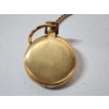 Image 3 : Vintage Majestime Brass 17 Jewels Pocket Watch on Chain