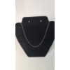 Image 1 : 14K Gold 16" Necklace - Weight: 1.0g