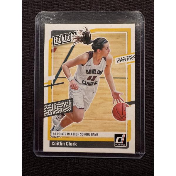 2024 Caitlin Clark Panini ROOKIE Basketball Card - Mint Condition In Protective Holder - Exceptional