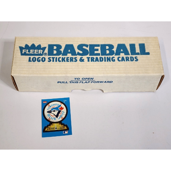 1987 Fleer Baseball Set: Logo Stickers & Trading Cards - Mint/Near Mint Condition