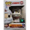 Image 1 : Funko Pop! Football #204 - KC Chiefs Santa - NFL Licensed - Fanatics Exclusive Edition