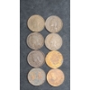 Image 1 : (8) Assorted Years Indian Head Cents - Face Value: $0.08
