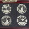 Image 2 : Bradford Authenticated 50th Anniversary Apollo Race to the Moon Silver-Plated Coin Collection
