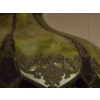 Image 4 : *Pick Up At Louisville Home - No Shipping Available* Exquisite Vintage Green With Red Accents Slag