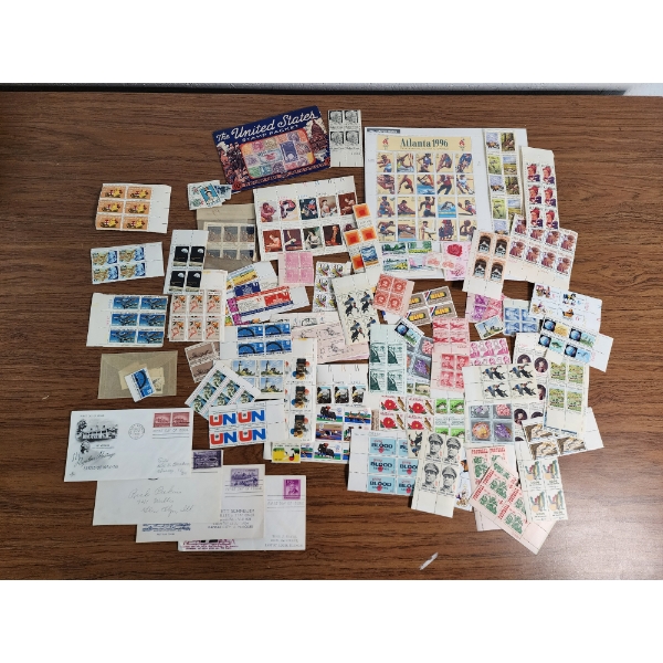 Large Lot of Assorted U.S. Stamps - Mostly Unused - Over $30 Face Value!