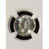 Image 2 : 1945-D Mercury Dime Graded by NGC MS65 