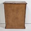 Image 10 : FILLED!!! Vintage Glassique By Richelieu Wood Jewelry Box Armoire With Floral Glass Door