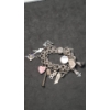 Image 5 : Charm Bracelet With Many Sterling Silver Charms