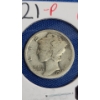 Image 1 : 1921 90% Silver Mercury Head Dime - Face Value: $0.10