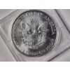 Image 6 : Excellent 2002 United States One Troy Oz American Eagle .999 Fine Silver Round in Protective Case