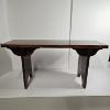Image 1 : Antique Primitive Pine Nantucket Meetinghouse Bench (36x17)