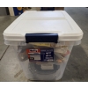 Image 2 : New 29 Quart Hefty Bin With New Tools, Fuses, Hardware, Nippers, Cutters, Nut Drivers And More!!