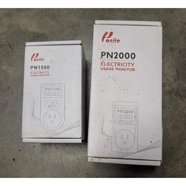 Two New Poniie Electricity Usage Monitors
