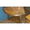 Image 2 : Wooden Flip Up Triangular Side Table