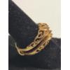 Image 3 : 14K Yellow Gold Openwork Filigree Design Rng Enhancer Guard - Size 6 - Weight: 4.5g