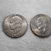 Image 2 : Three Assorted 1970's United States Eisenhower Dollars ~ 1972, 1974 & 1978!