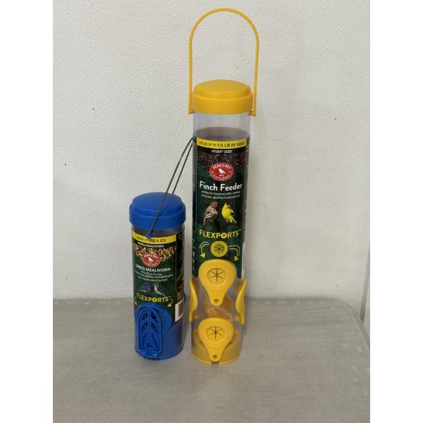 Set of 2 Perky-Pet Finch & Bird Feeders - Brand New