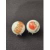 Image 2 : 2 - Vintage Cleveland Browns Promotional Advertising Marbles - Excellent Condition