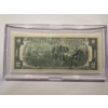 Image 3 : 2003 United States Jefferson OHIO $2.00 Bill In Hard Case Holder - Mint Condition - RARE