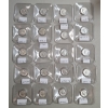 Image 1 : Years 1942, 1943, 1944, 1945 90% Silver Mercury Dimes BU Condition - Face Value: $2.00
