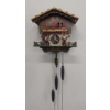Image 1 : Vintage Made In Germany Village Scene Cuckoo Clock With 3 Weights
