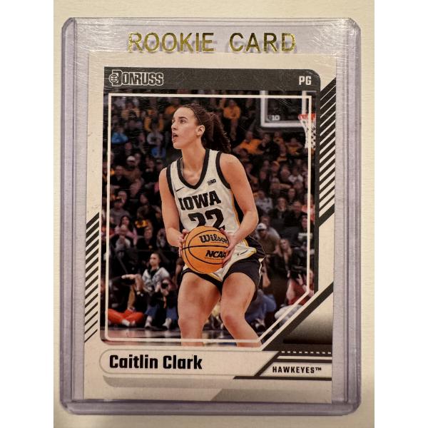 2024 Caitlin Clark Panini ROOKIE Basketball Card - Mint Condition In Protective Holder - Exceptional