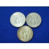 Image 2 : x3 40% Silver Kennedy Half Dollars: 1967, 1968, 1967 Face Value: $1.50