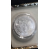 Image 3 : U.S 2000 Colorized 1 Oz .999 Fine Silver American Eagle In 2 Coin Display Frame - See Description