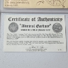 Image 2 : 1808 Admiral Gardner Shipwreck Coin East India Company Cash Coin w/ Certificate of Authenticity