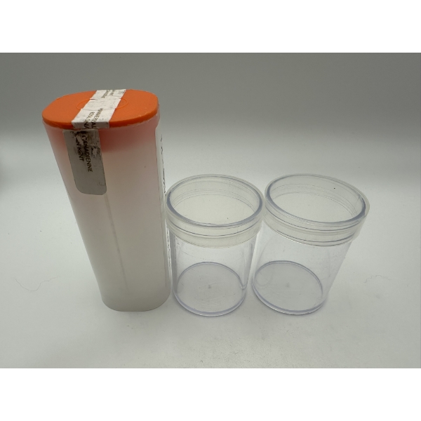 Three Heavy Duty Round Bullion Holders - Great for Copper, Silver, & Gold