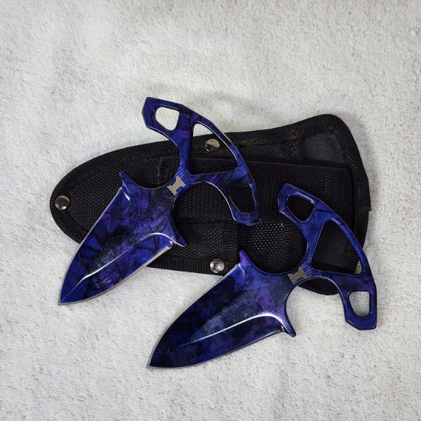 Element Knives Shadow Daggers Featuring Counter-Strike Inspired Color ~ One Pair of Push Daggers 