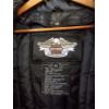 Image 2 : Harley Davidson Men's Size 4XL Genuine Leather Vented Nevada Biker Motorcycle Jacket - NEW W/ TAG