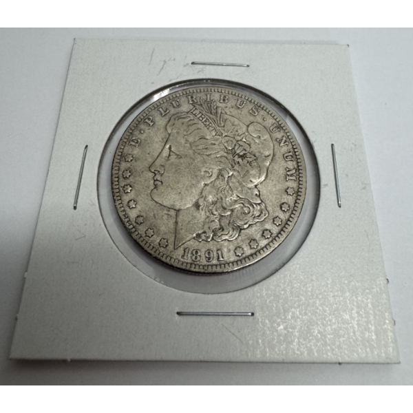 1891-O United States Morgan Silver Dollar - Beautiful Condition 