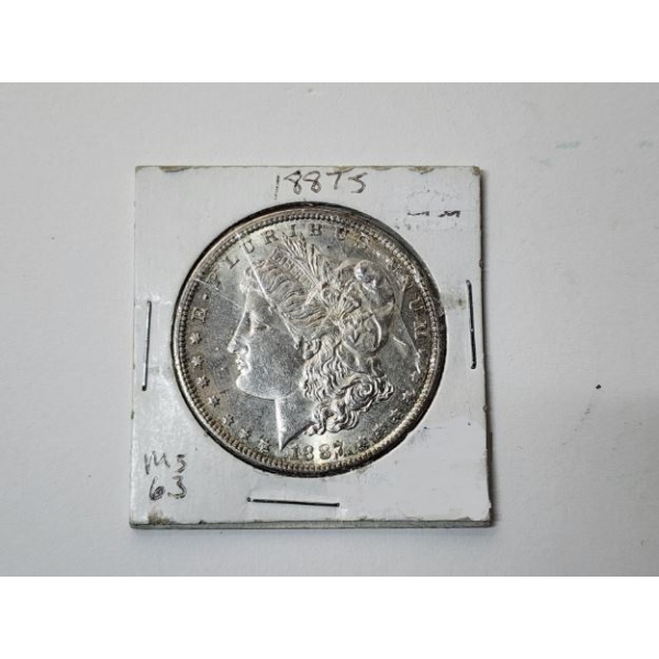 1887-S Morgan Silver Dollar MS63-Like 