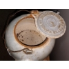 Image 3 : Antique Cast Iron Porcelain Enamel Tea Pot "Wrought Iron Range Co. St. Louis'"  RARE