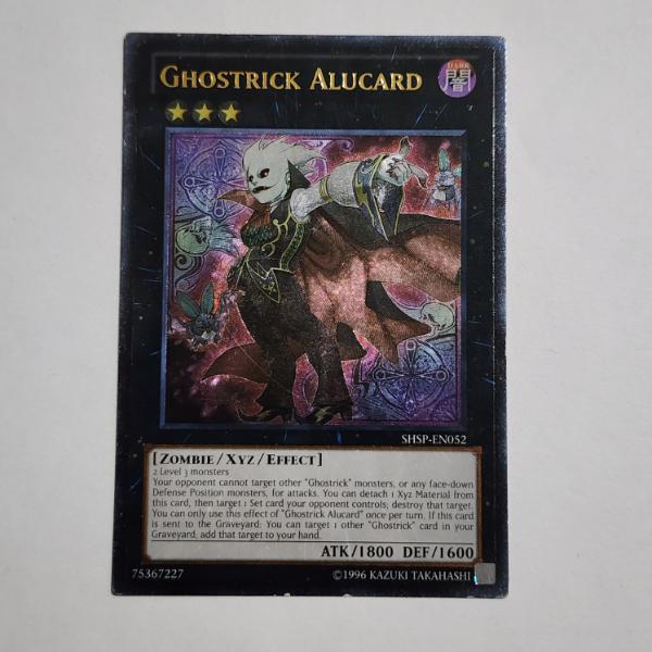Ghostrick Alucard SHSP-EN052 Ultimate Rare Holo Yu-Gi-Oh Trading Card