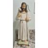 Image 1 : PICKUP IN NORTHFIELD - 16" Porcelain Jesus Statue Exc Condition - See Pics