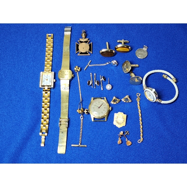Assorted Costume/Fashion Jewelry - Watches, Charms, Earrings, See Photos! 