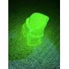 Image 1 : Degenhart Dogs - Yellow/Sunshine color - Uranium Glass with Beautiful Glow - Adorable Dog Figurine -