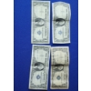 Image 1 : x4 United States $1 Blue Seal Silver Certificates: Series: 1957 & 1957-A FV: $4.00