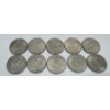 Image 3 : United States Eisenhower Silver Dollars- $10.00 Face Value- 1971, 1972, 1974- Beautiful Condition